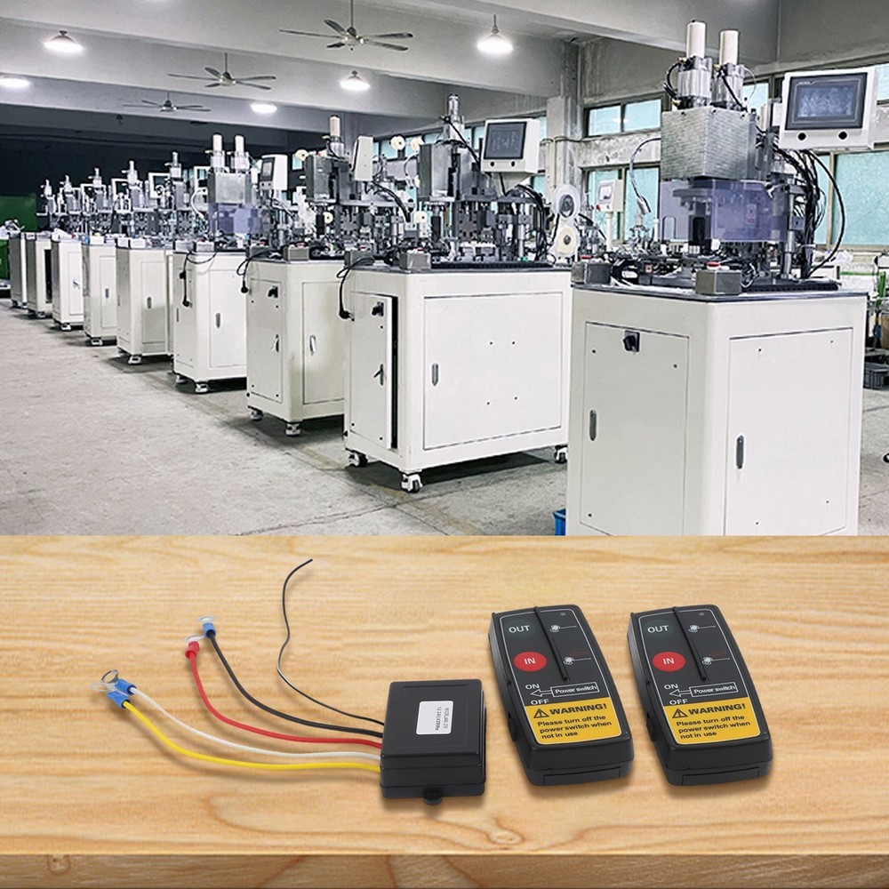 12V 24V Wireless Controller Remote for Winch and Hydraulic Pump Systems