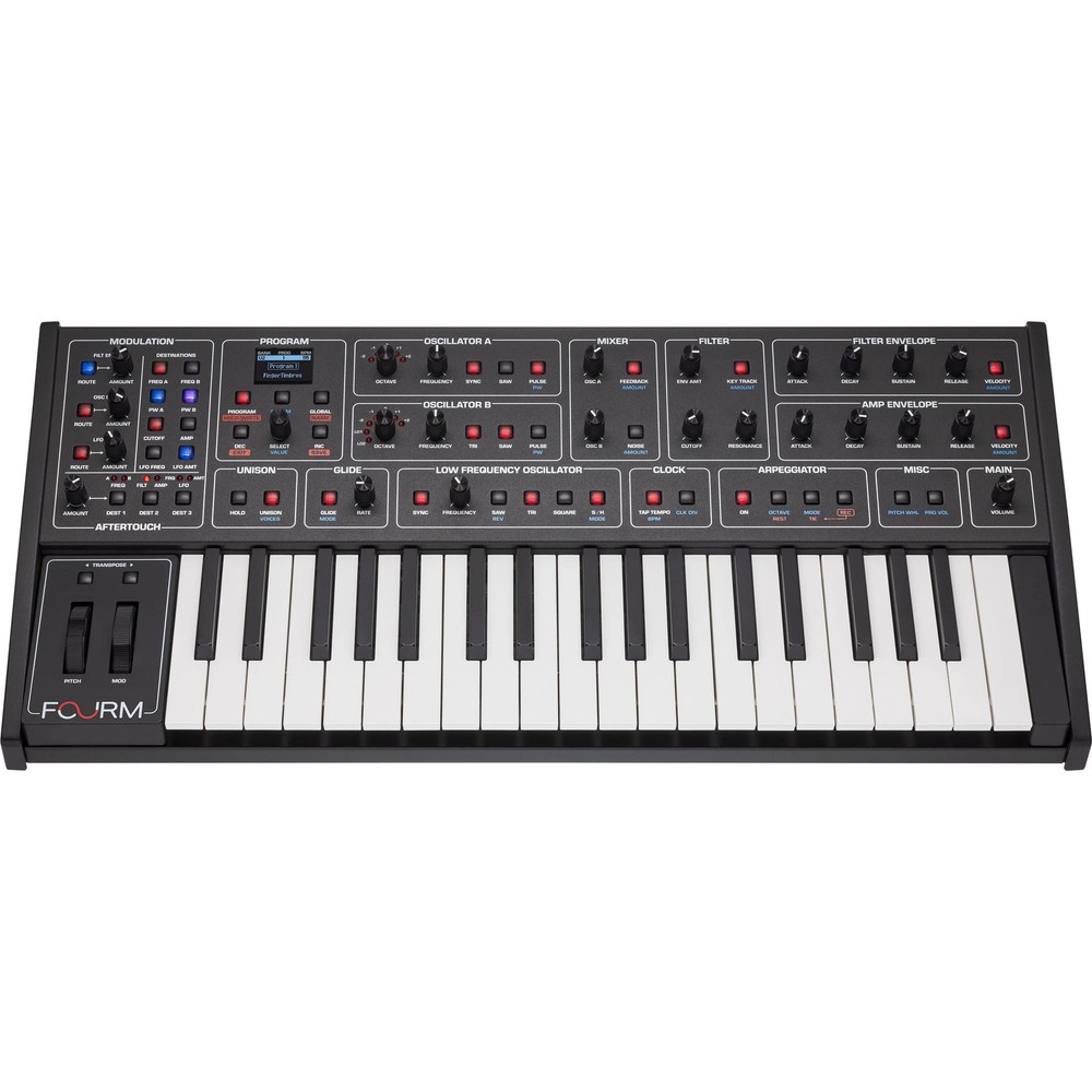 Sequential Fourm 4-Voice Polyphonic Analog Synthesizer