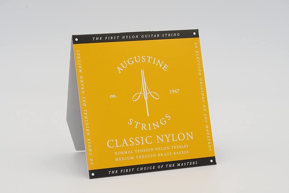 Augustine Gold Medium Tension, Classical Guitar Strings