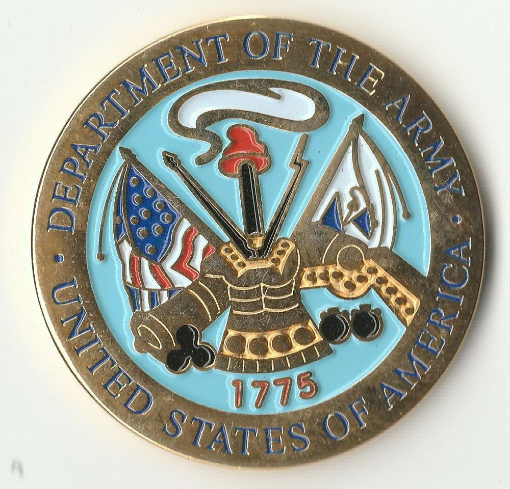 Army Traffic Safety Traning Program Challenge Coin 1.5" DIA BX3