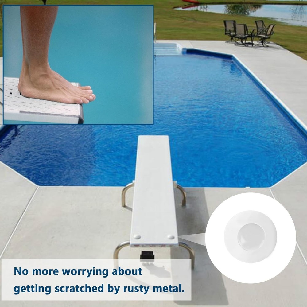 67-209-911-SS Replacement Kit for Two Hole Diving Boards - Complete & Easy Setup