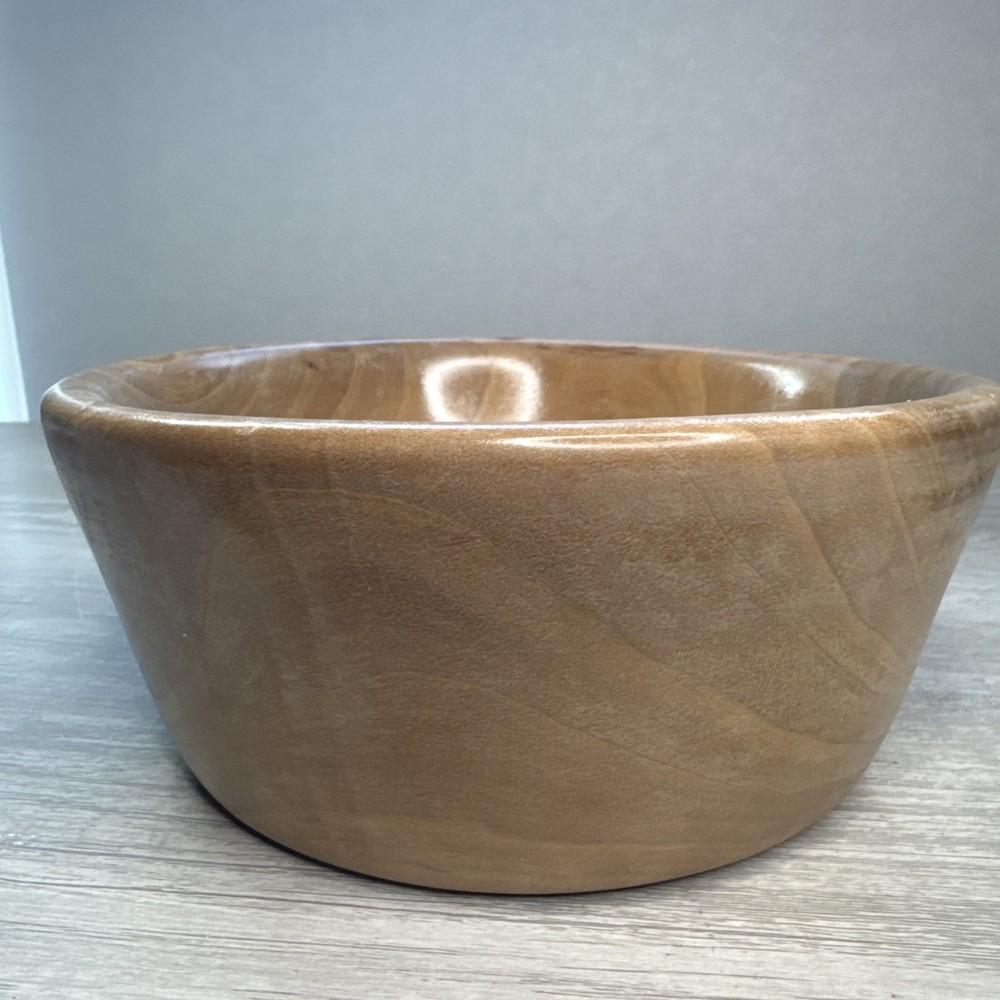 Hand Made Wood Bowl Signed