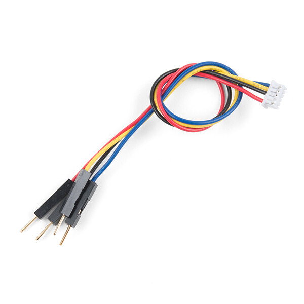 [ SparkFun CAB-15132 ] Cable - 5-pin 1.25mm Connector - 4-pin Breadboard