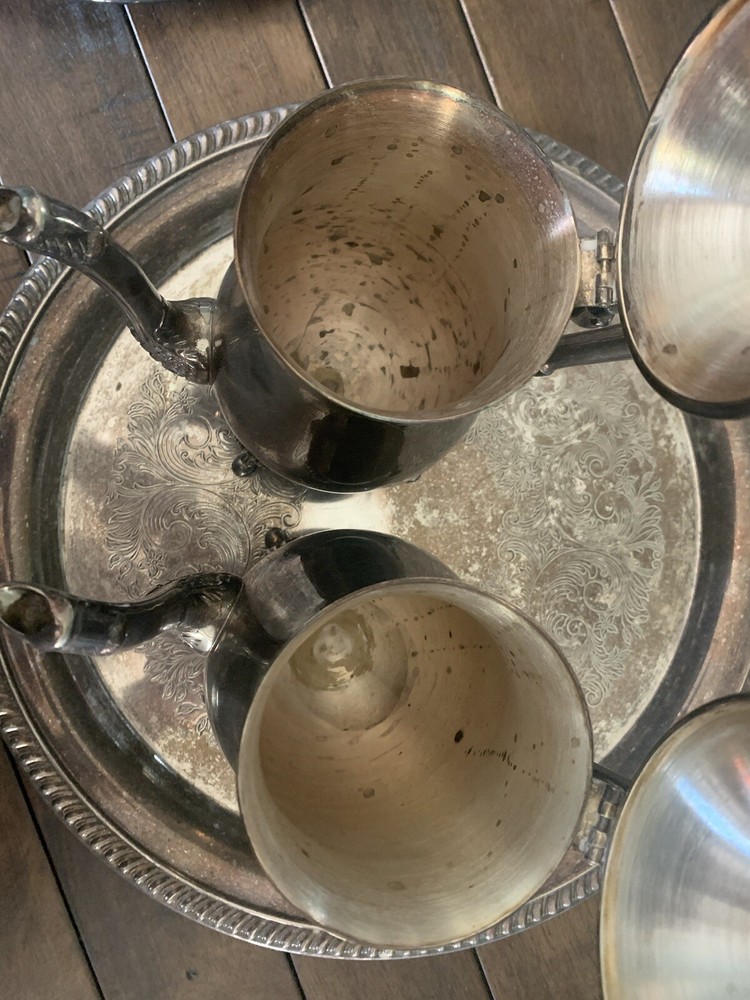 Vintage Silver Plated Tea Set