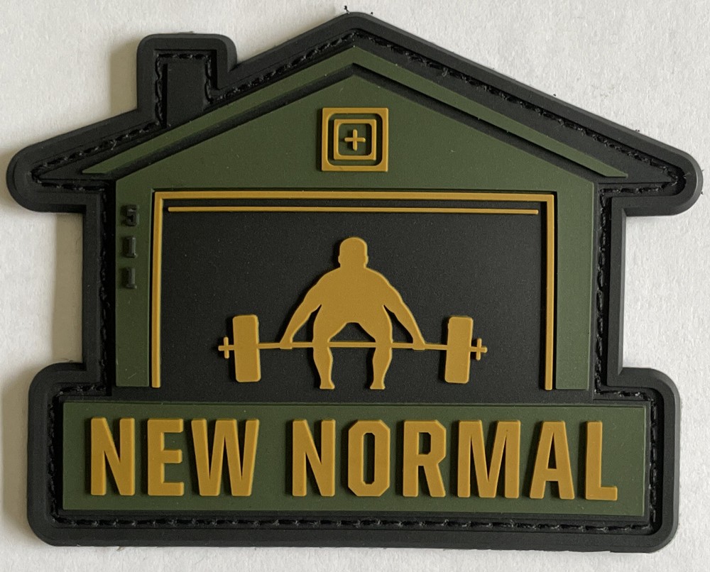 *BRAND NEW* 5.11 NEW NORMAL PATCH WEIGHT LIFTING HOOK BACKING