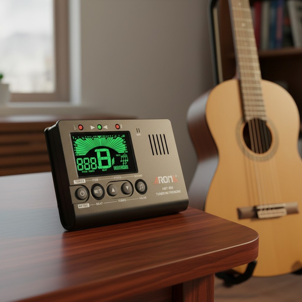 Multi-Function Metronome Tuner with Tone Generator for Guitar and Violin Players