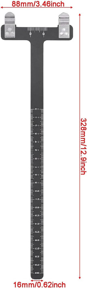 Archery Bow String Nocking Points Set with T Square Ruler Nocking Buckle Pliers