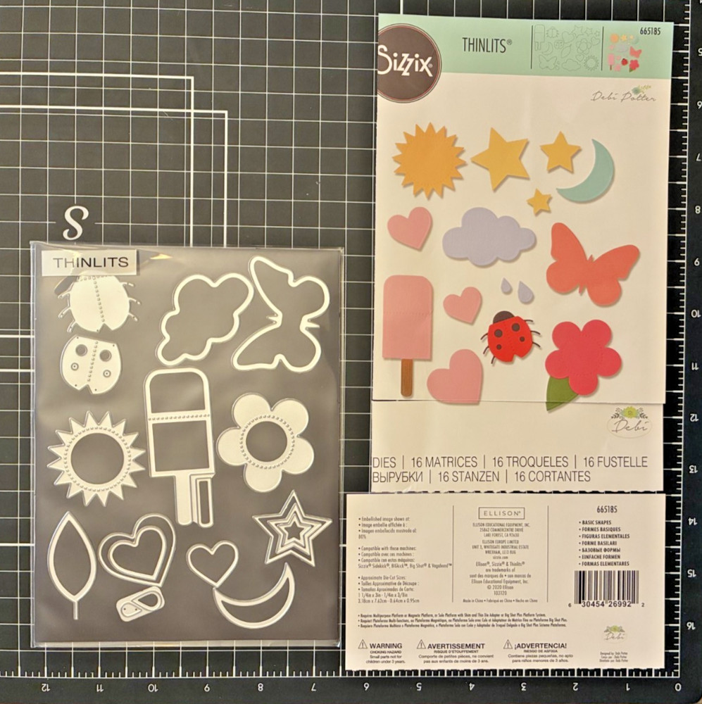 SIZZIX Thinlits FLORA, FLOWER SET, SPRING THINGS or BASIC SHAPES Metal Dies Sets