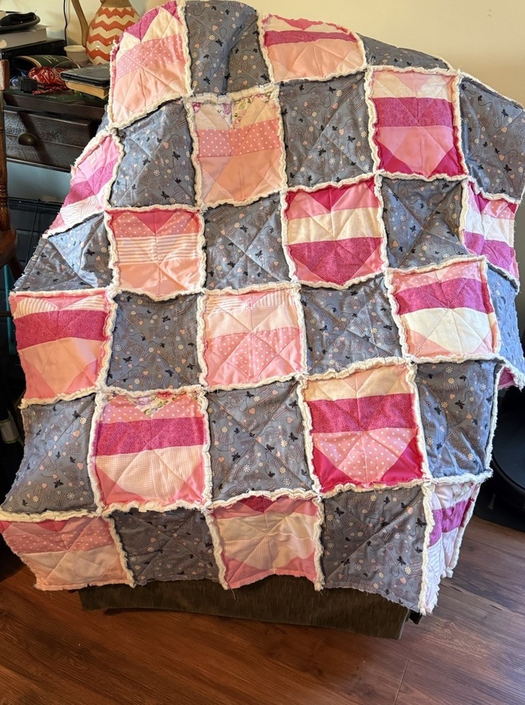 Mothers Day Throw Quilt