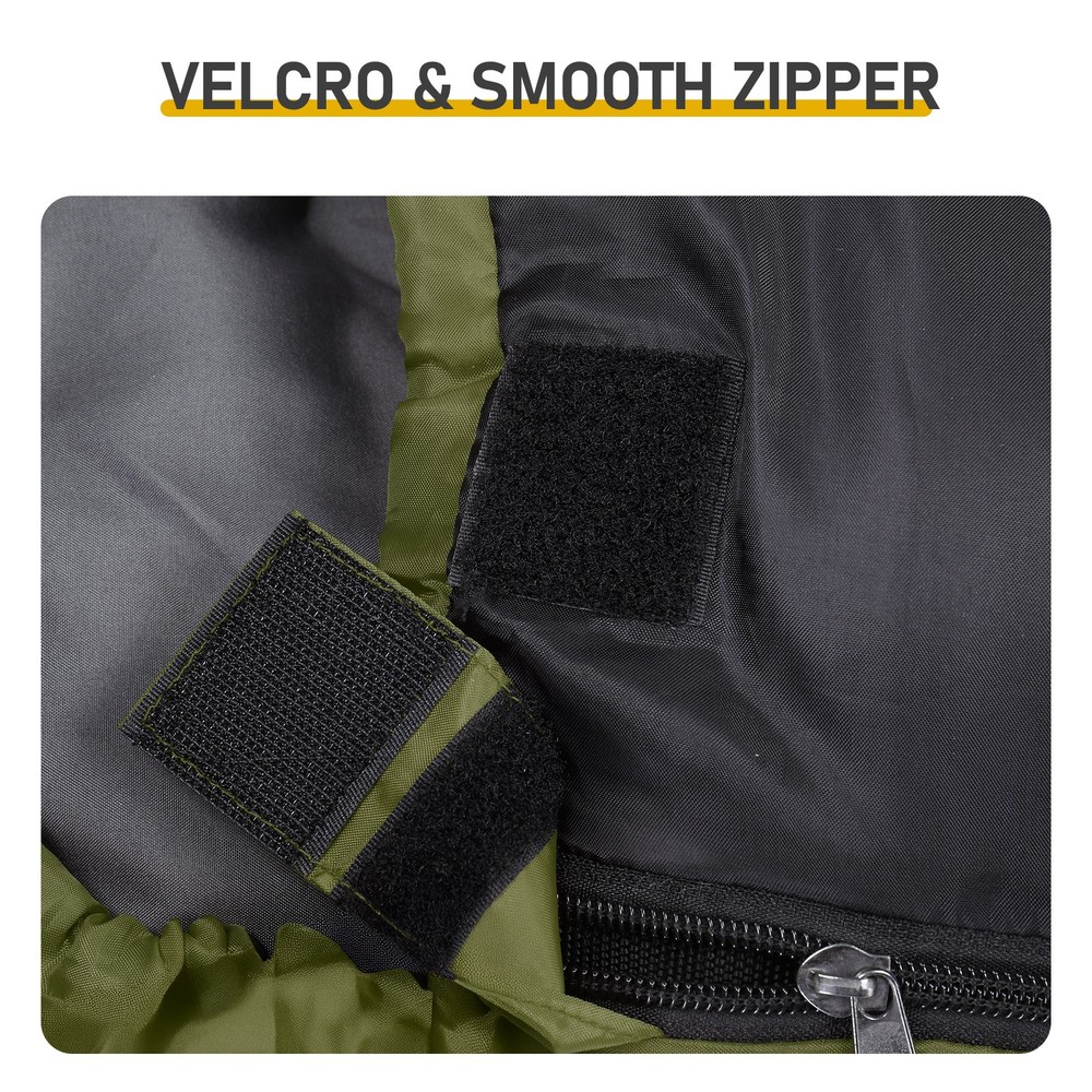 Rectangular Heated Sleeping Bag, Lightweight Sleeping Bag