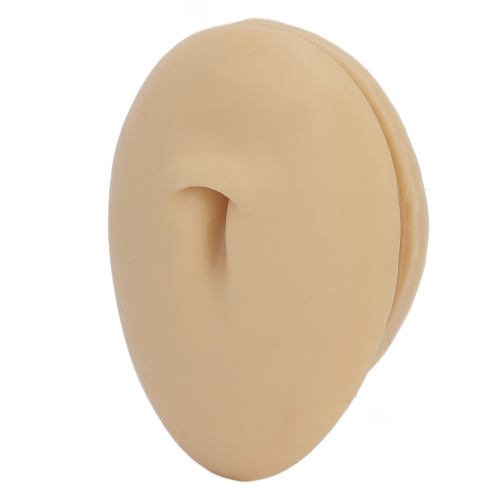 Silicone Navel Model For Piercing Practice Soft Human Belly Button Model New
