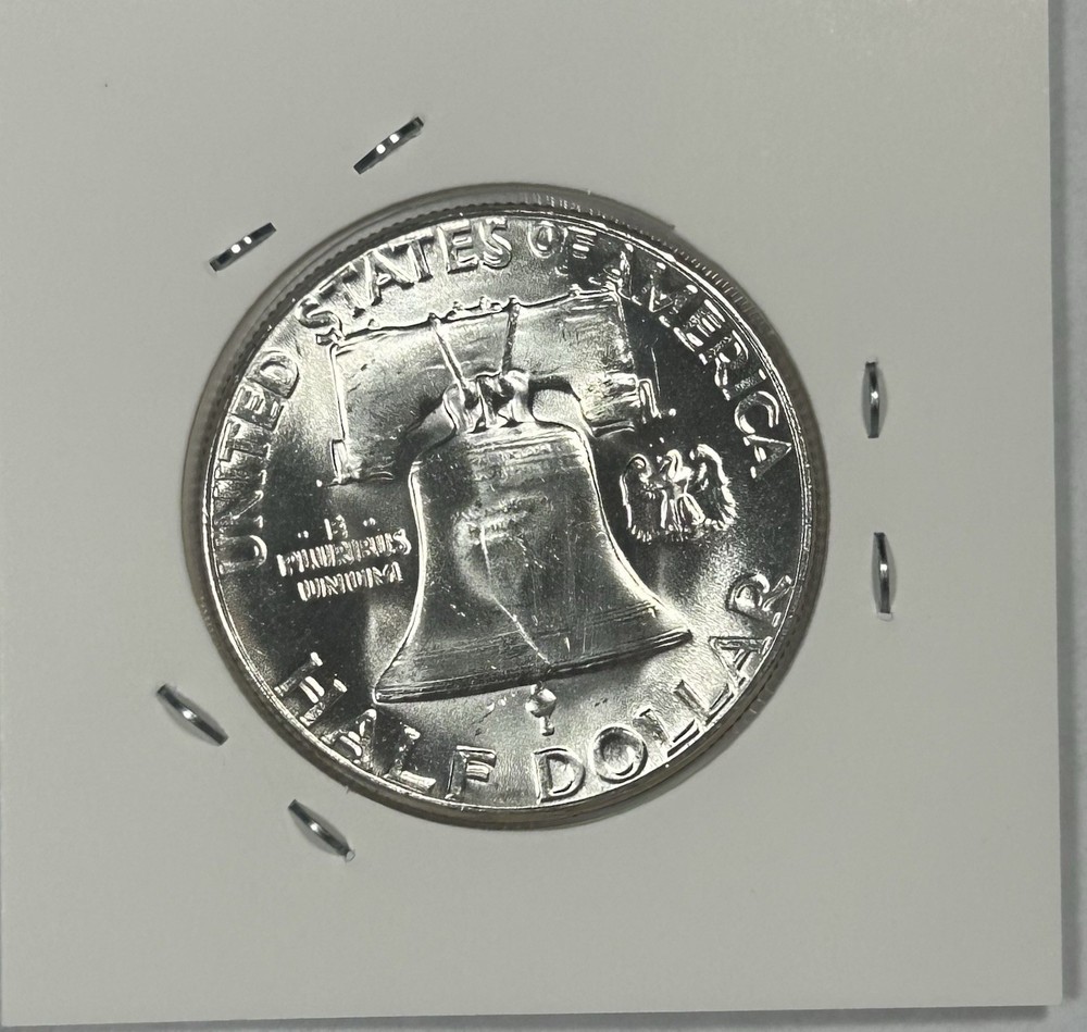 1957 Franklin Half Dollar Coin Uncirculated