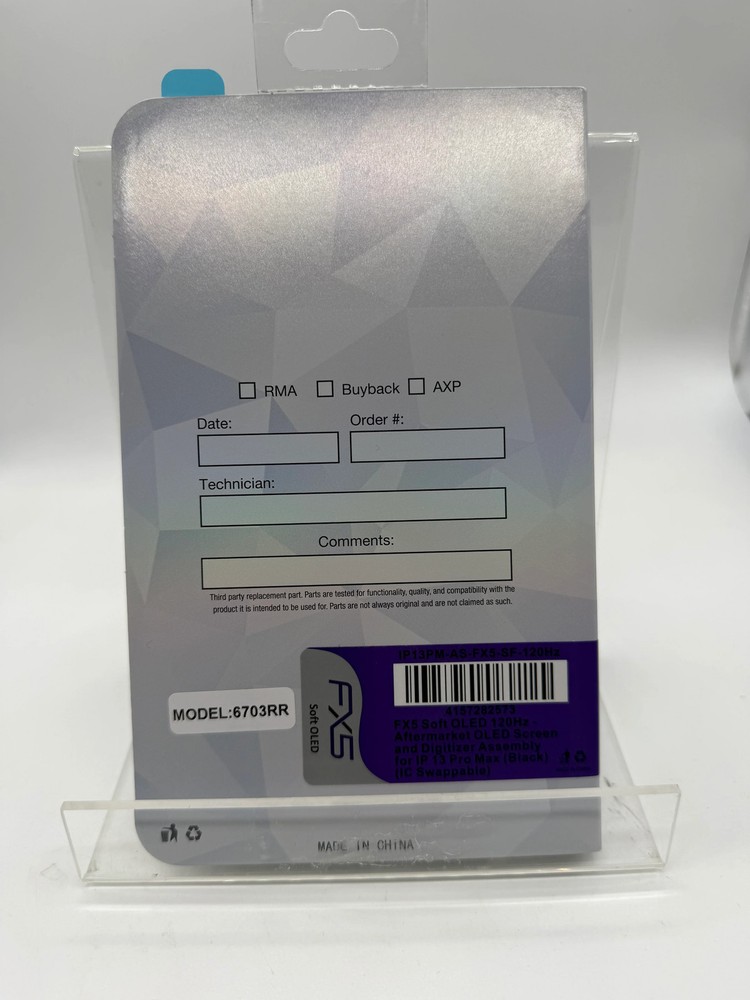 Soft OLED Screen Replacement – iPhone 13 Pro Max – OLED + Digitizer Assembly