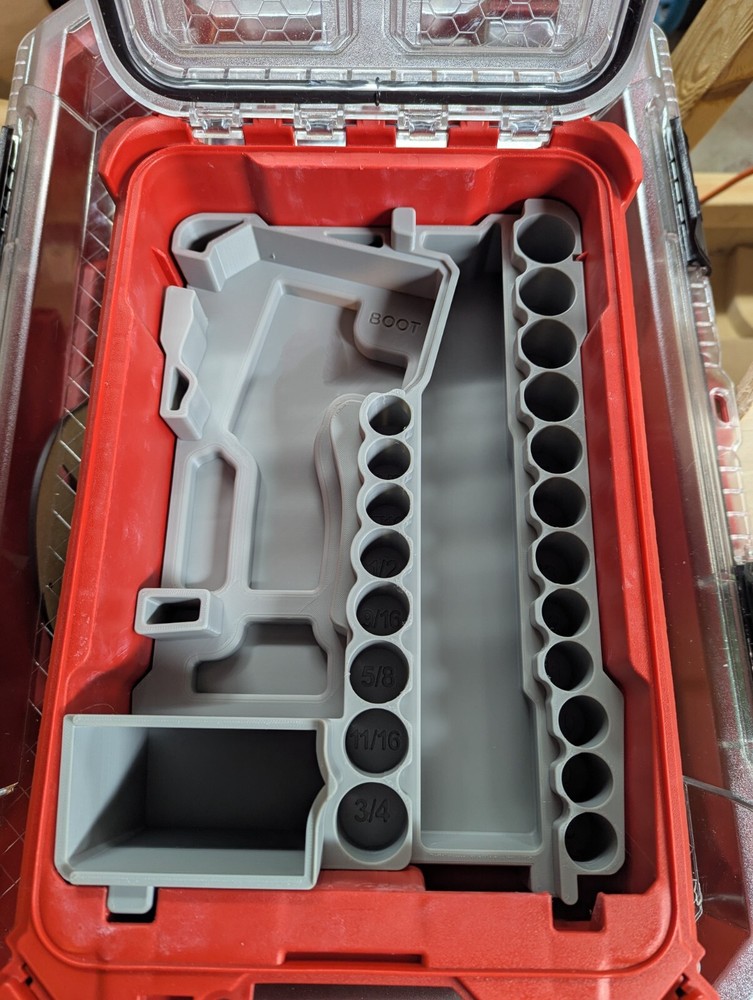Milwaukee M12 Stubby GEN1 Impact 3/8" Packout Compact Insert [Insert only]