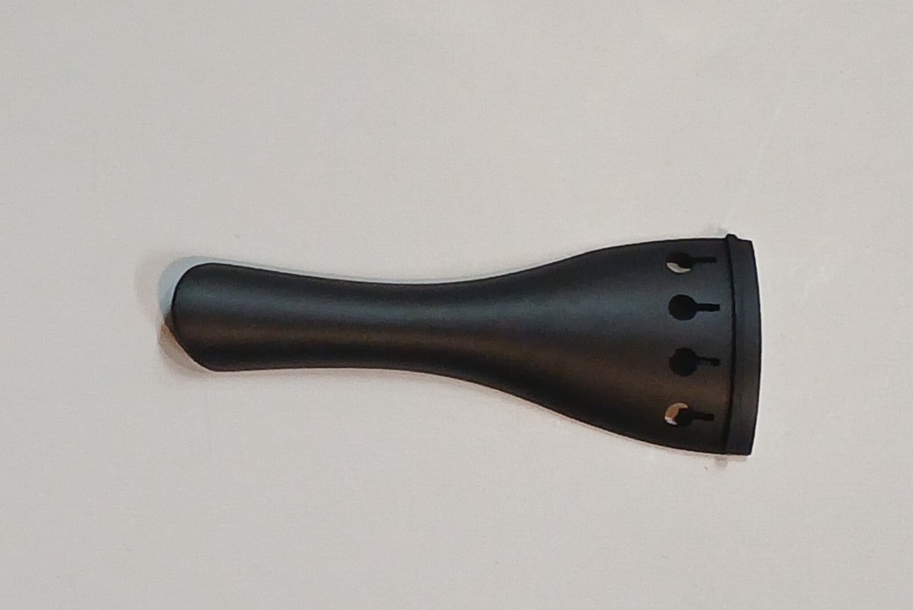 EBONY 1/2 VIOLIN TAILPIECE