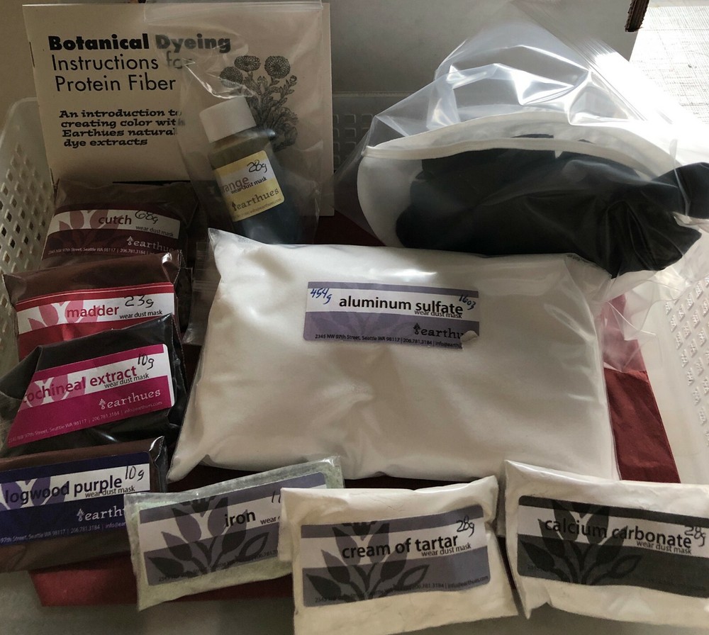Natural Dye Kit - Botanical Dye Kit - Natural Dye Starter Kit