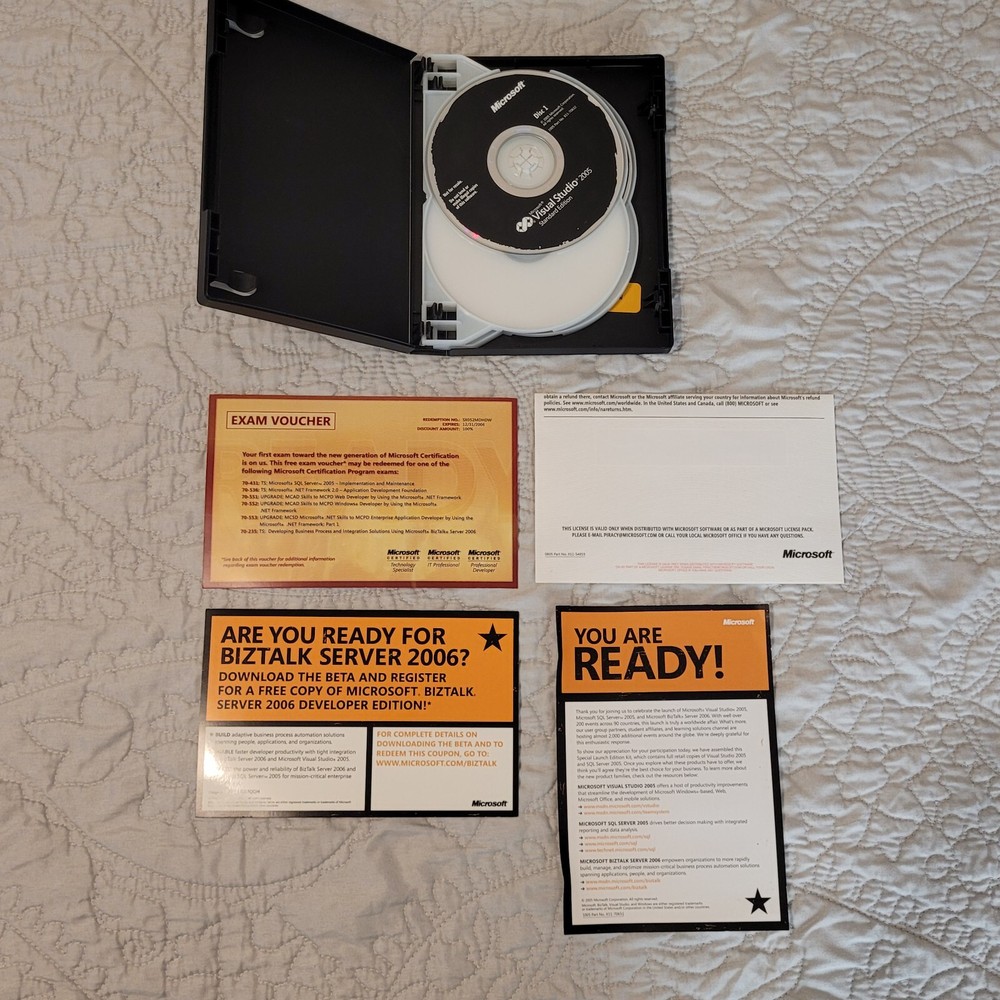 Microsoft Ready To Launch Visual Studio SQL Server BizTalk PC Software