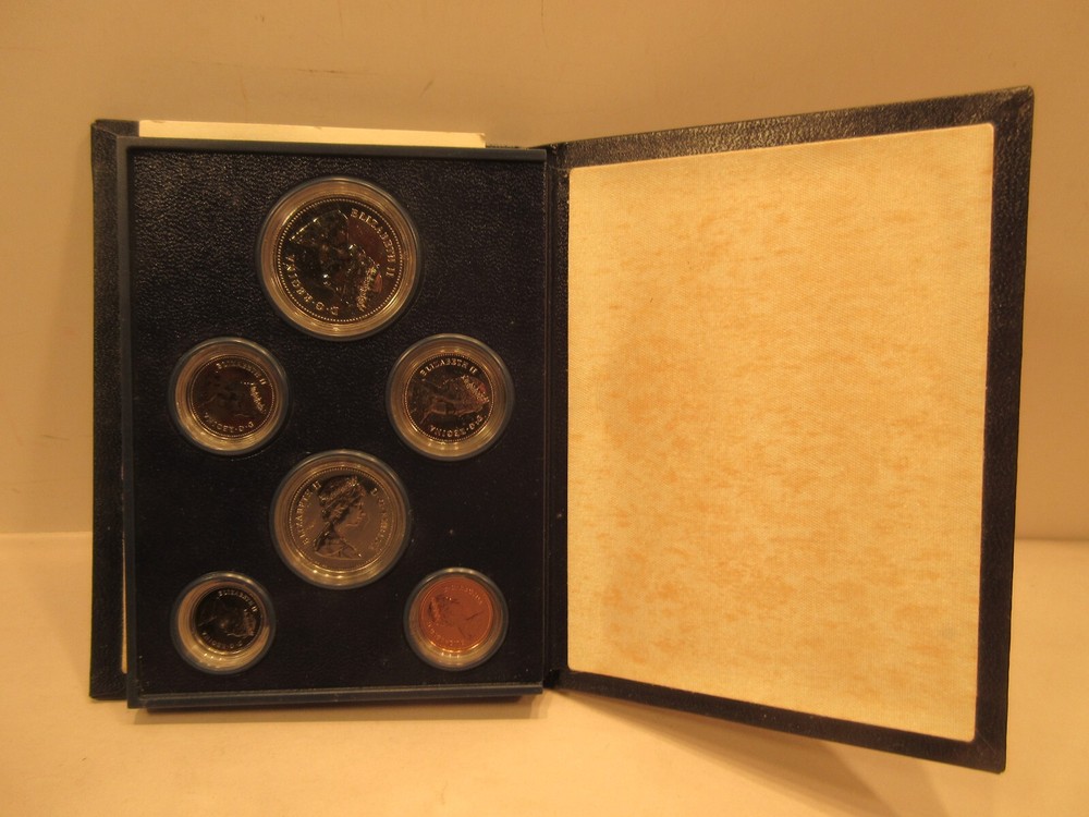 1981 Canada Proof-Like Mint Set 6 Uncirculated Coins in Original Packaging