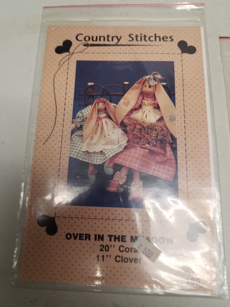 Lot of 6 Doll Patterns