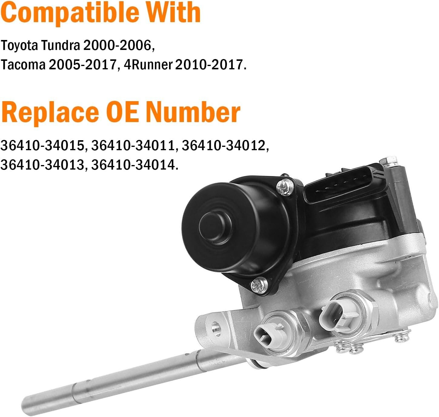 Transfer Case Shift Motor Actuator Assy Fit Toyota Tacoma Tundra 4Runner 4WD RWD