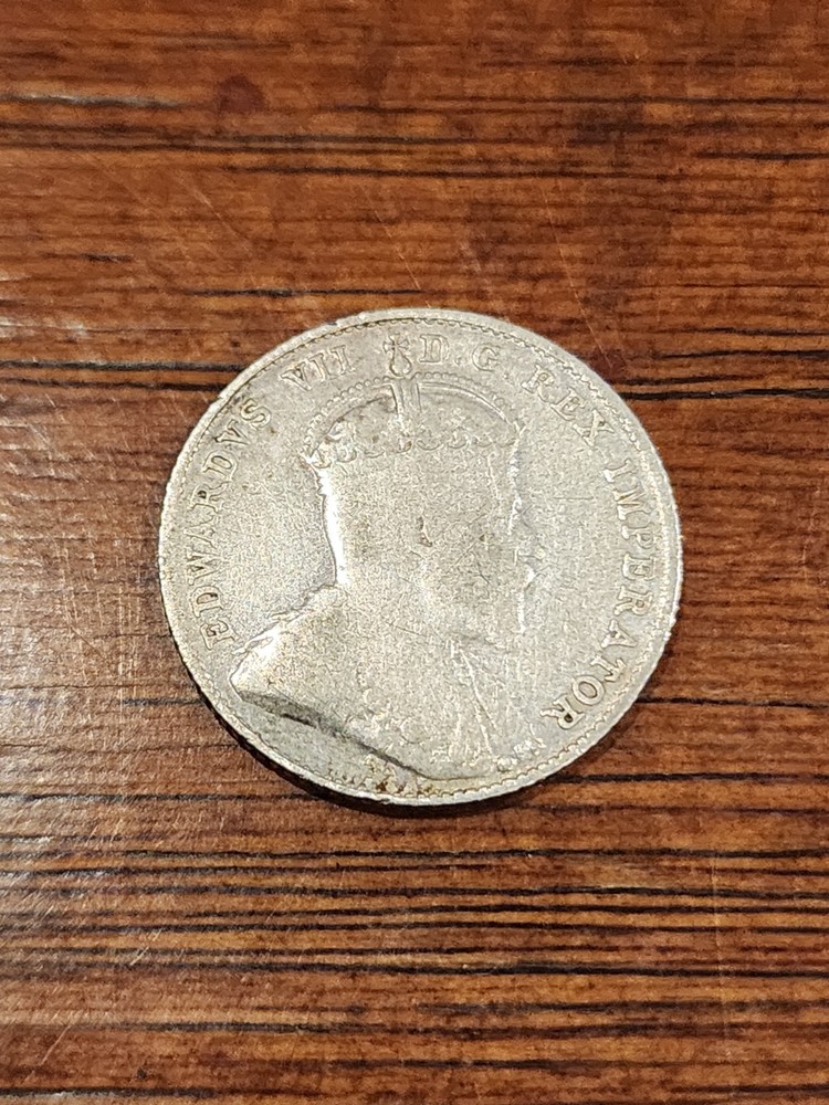 1905 Canada 10 Cents Silver Coin