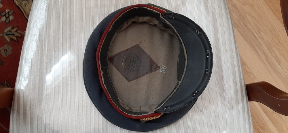Soviet Russian M1955 MVD Officers Visor Hat