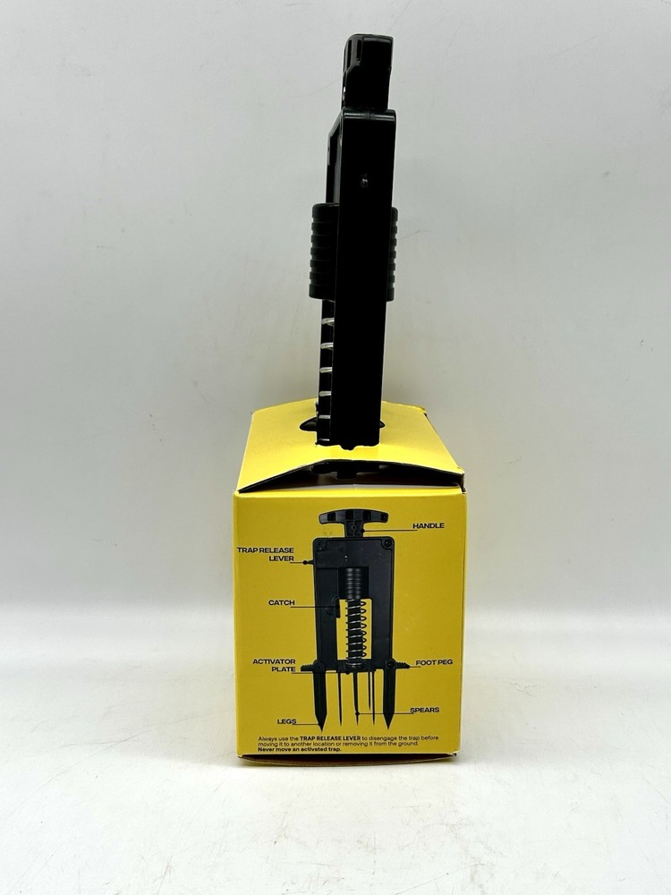 Victor Deadset Mole Trap Outdoor Rodent Control Reusable Easy-Set Killer Device