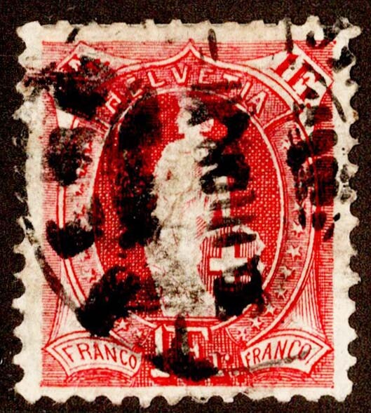 Switzerland Scott 97a Used.