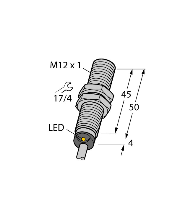 FOR TURCK BI2-M12-AD4X 44050 Inductive sensor