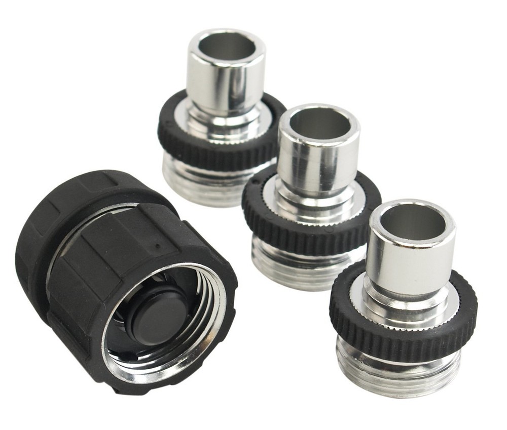 22728 Aluminum Quick DisconnectSilver
