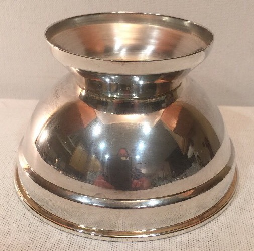 Silverplate Small Footed Candy Nut Dish Bowl