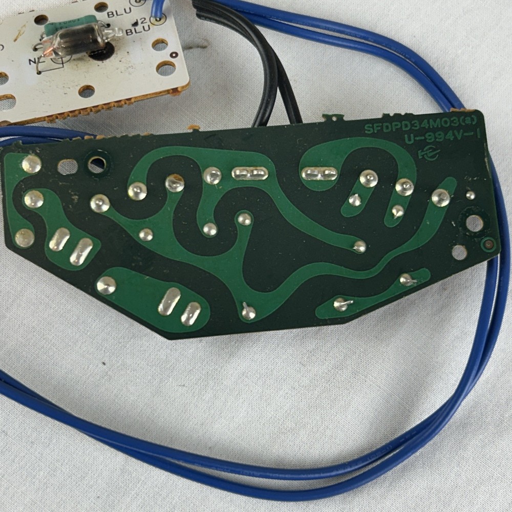 Technics SL-D202 2 Connected Boards SFDPD34MO3 Untested