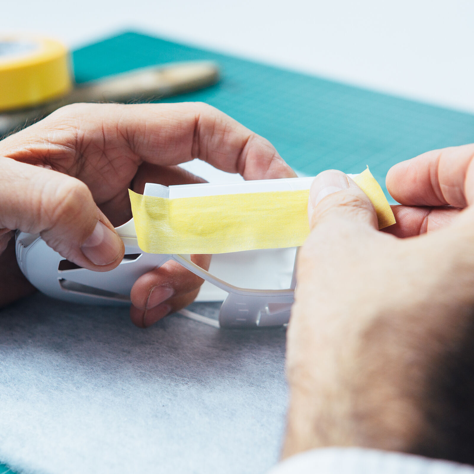 White General Purpose Masking Tape 2" x 60 Yards 4.9 Mil Premium Tape 24 Rolls