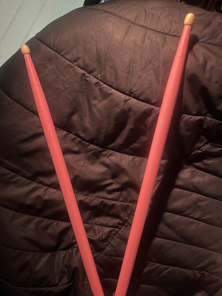 Pink NEW Large Drumsticks