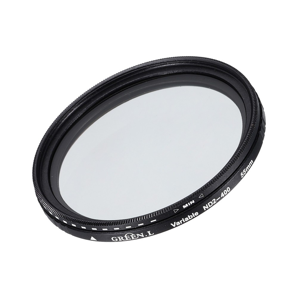 ND2-400 Lens Filter Variable Neutral Density Lens Filter 55mm