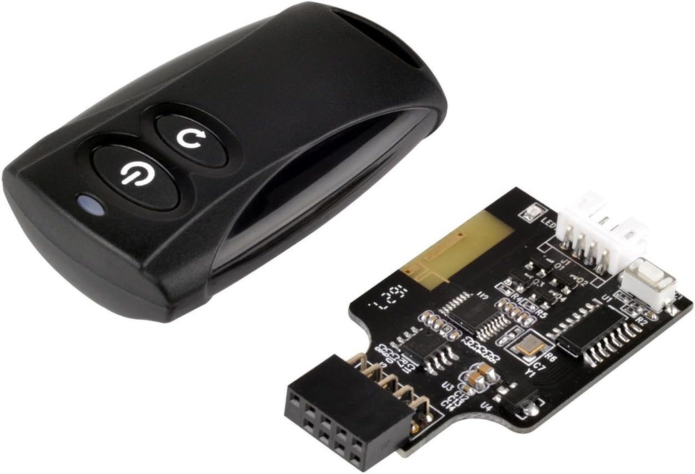Technology Wireless Remote Computer Power/Reset Switch, USB 2.0 9-Pin ES02-USB (