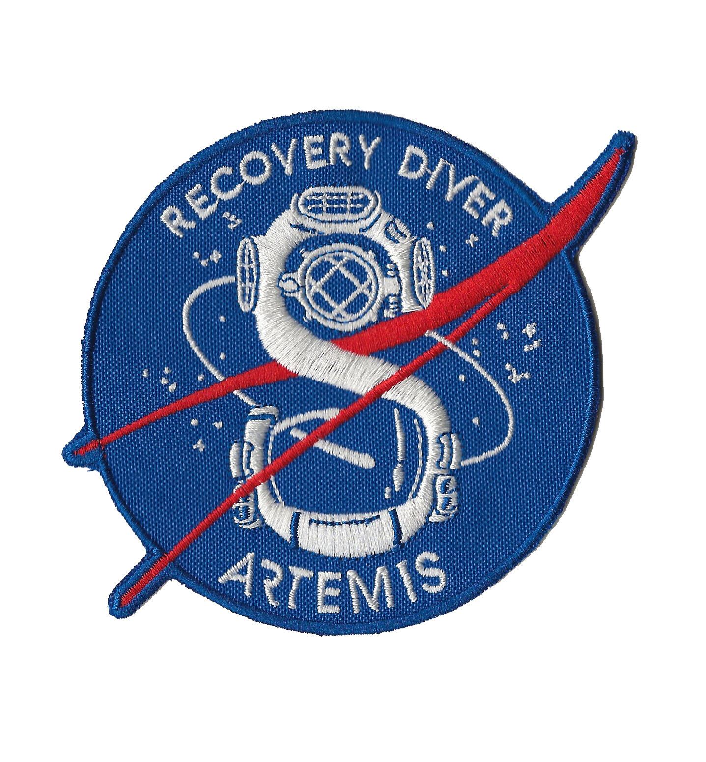 NASA Artemis space program US Navy Recovery Force Diver patch