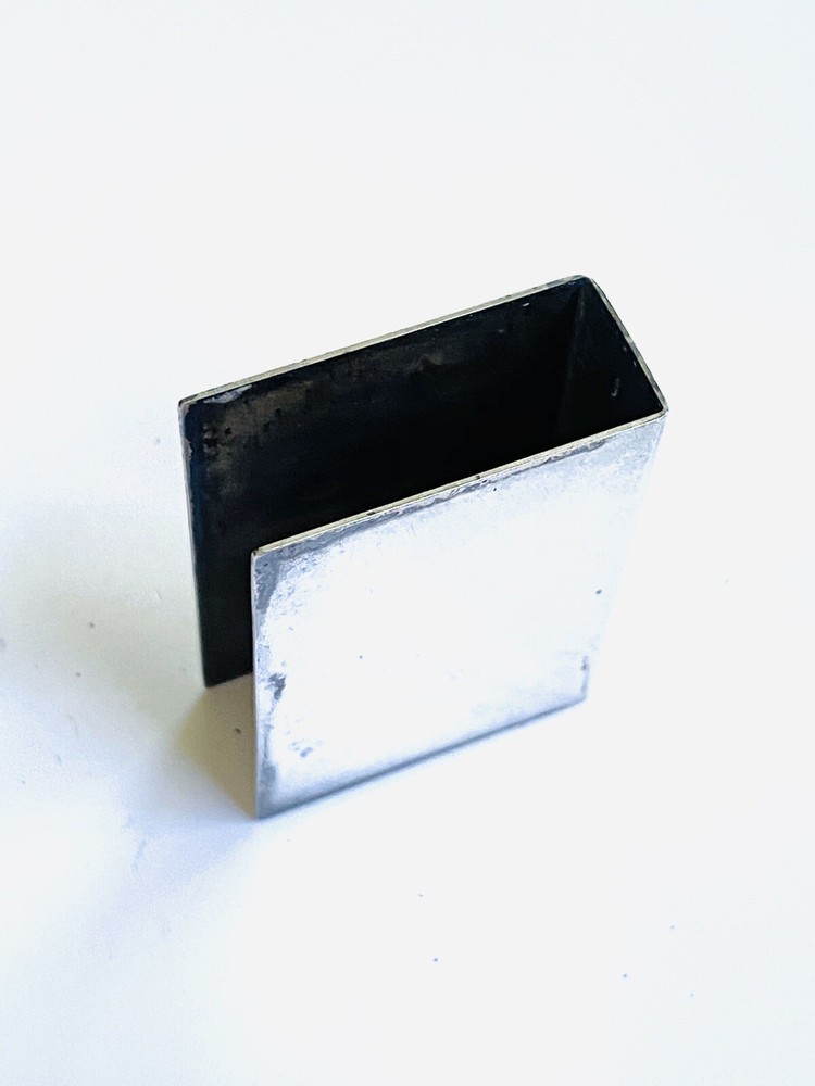 Vintage Sterling Silver Match Box Holder