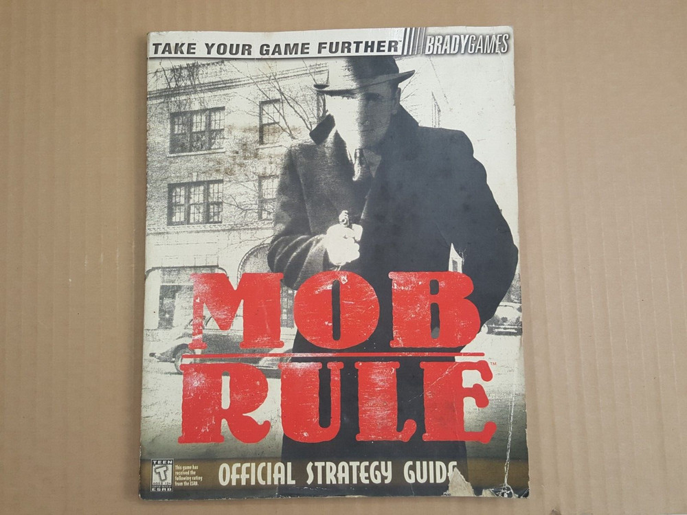 Mob Rule BradyGames Official Strategy Guide 1999.Preowned
