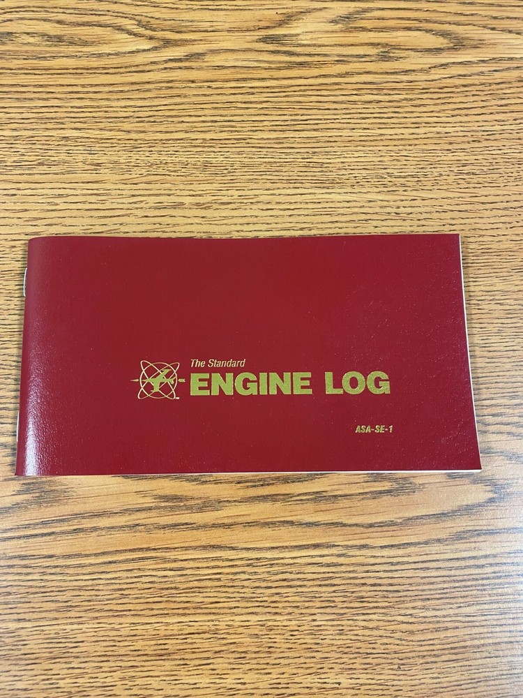 ASA Engine Log - Softcover - ASA-SE-1 (A)
