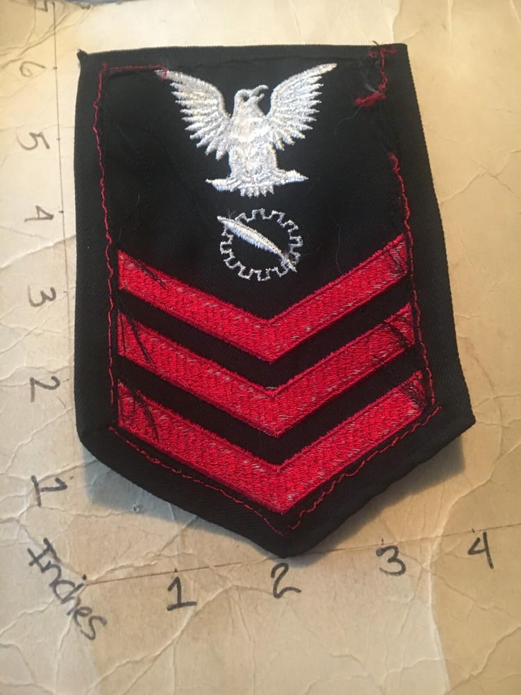 USN Rate Data Processing Technician 1st Class Petty Officer Patch 6/14/25