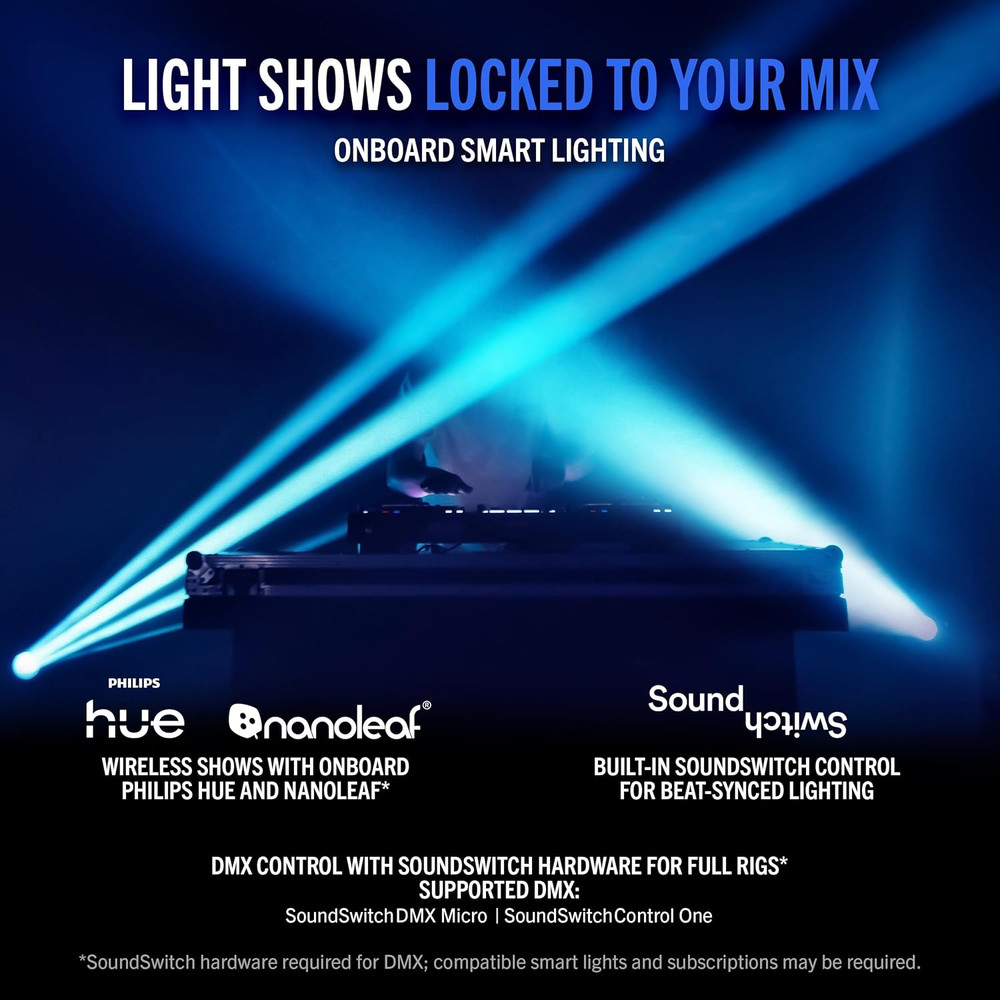 SYSTEM ONE All-In-One Standalone Motorized DJ Controller with Engine DJ OS, Seam