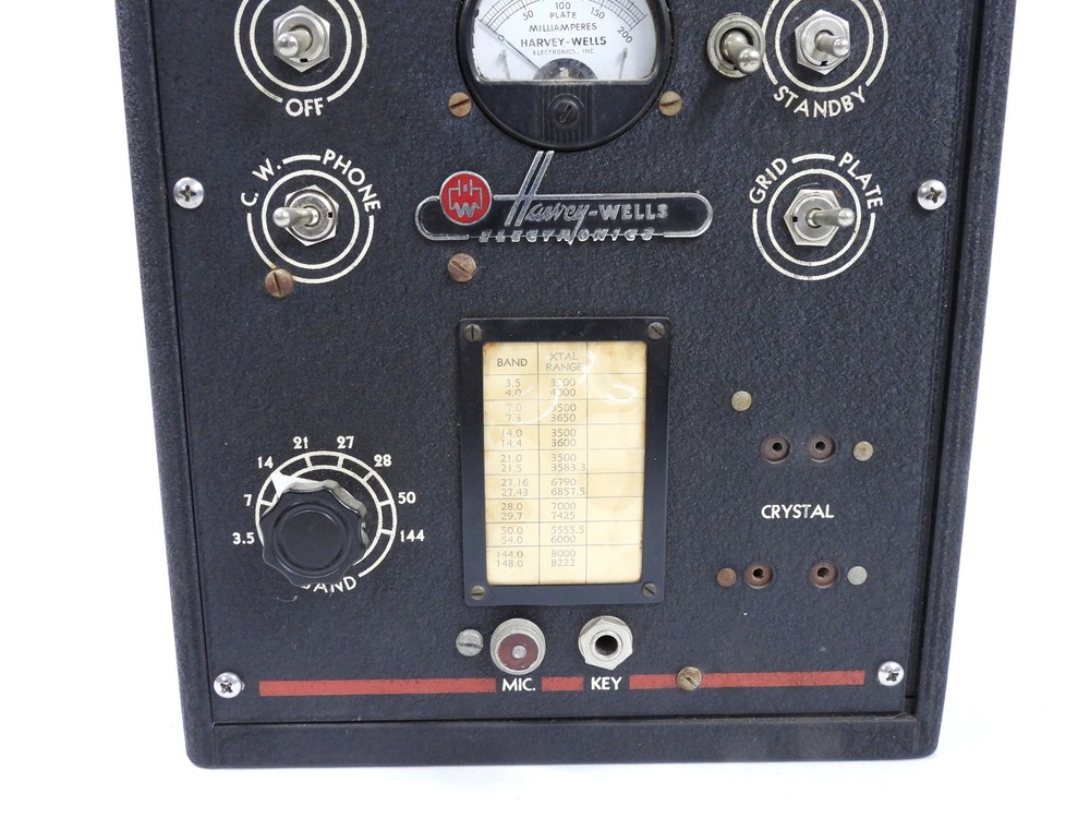 Harvey-Wells TBS-50A Ham Radio Transmitter + CMA-50 (excellent cosmetics)