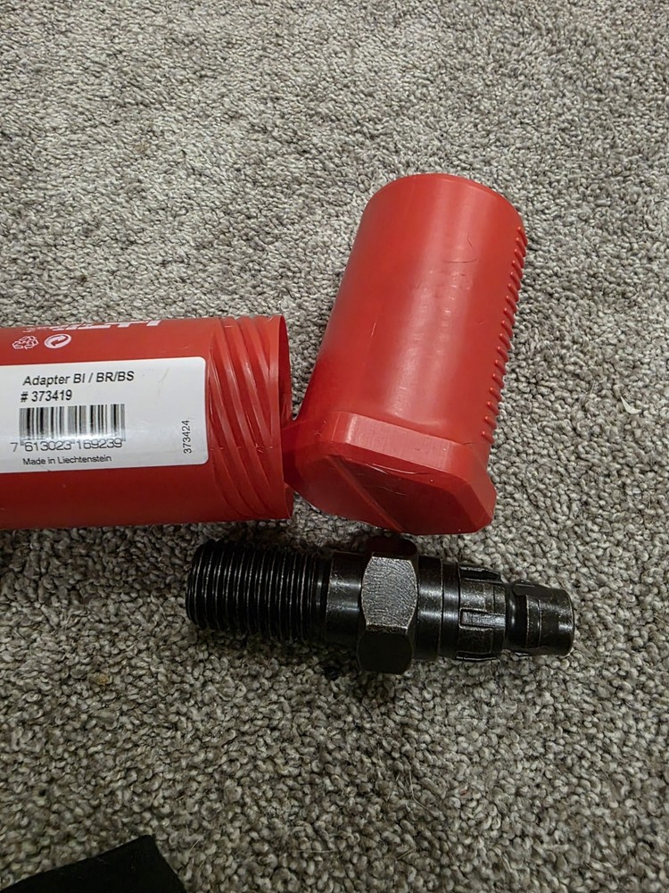 Hilti No. 373419 core rig adapter