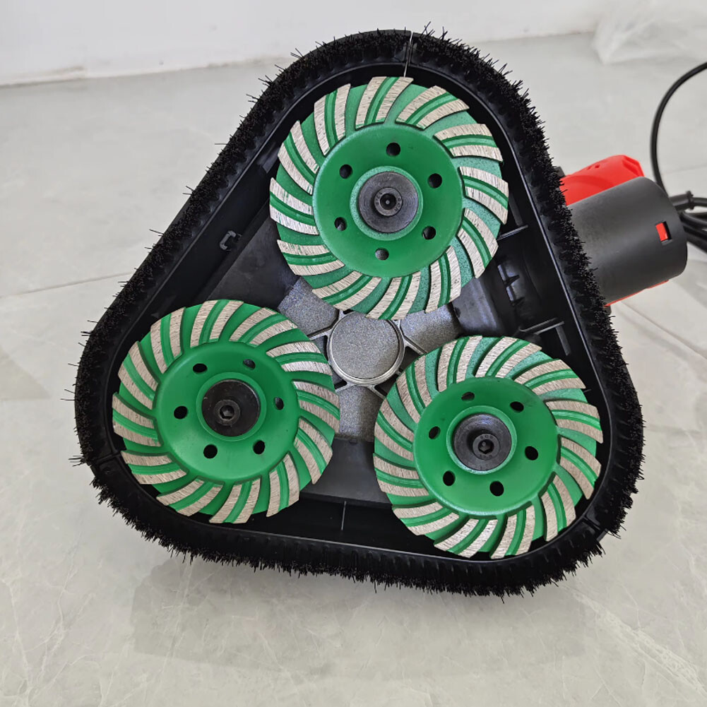 Concrete Grinder Industrial Floor Wall Polisher Edge Grinding Polishing Machine