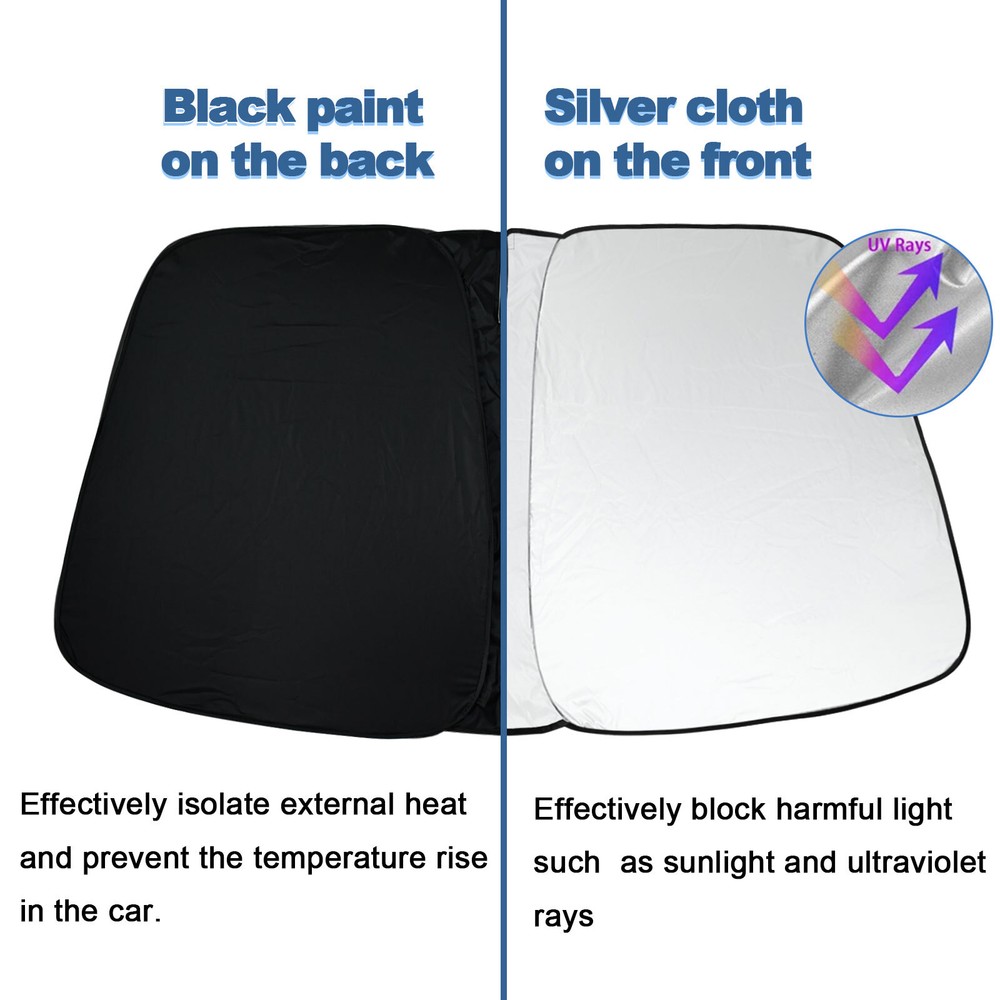Custom For Toyota RAV4 2013-2018 Windshield Sunshade Window Sun Visor Protector
