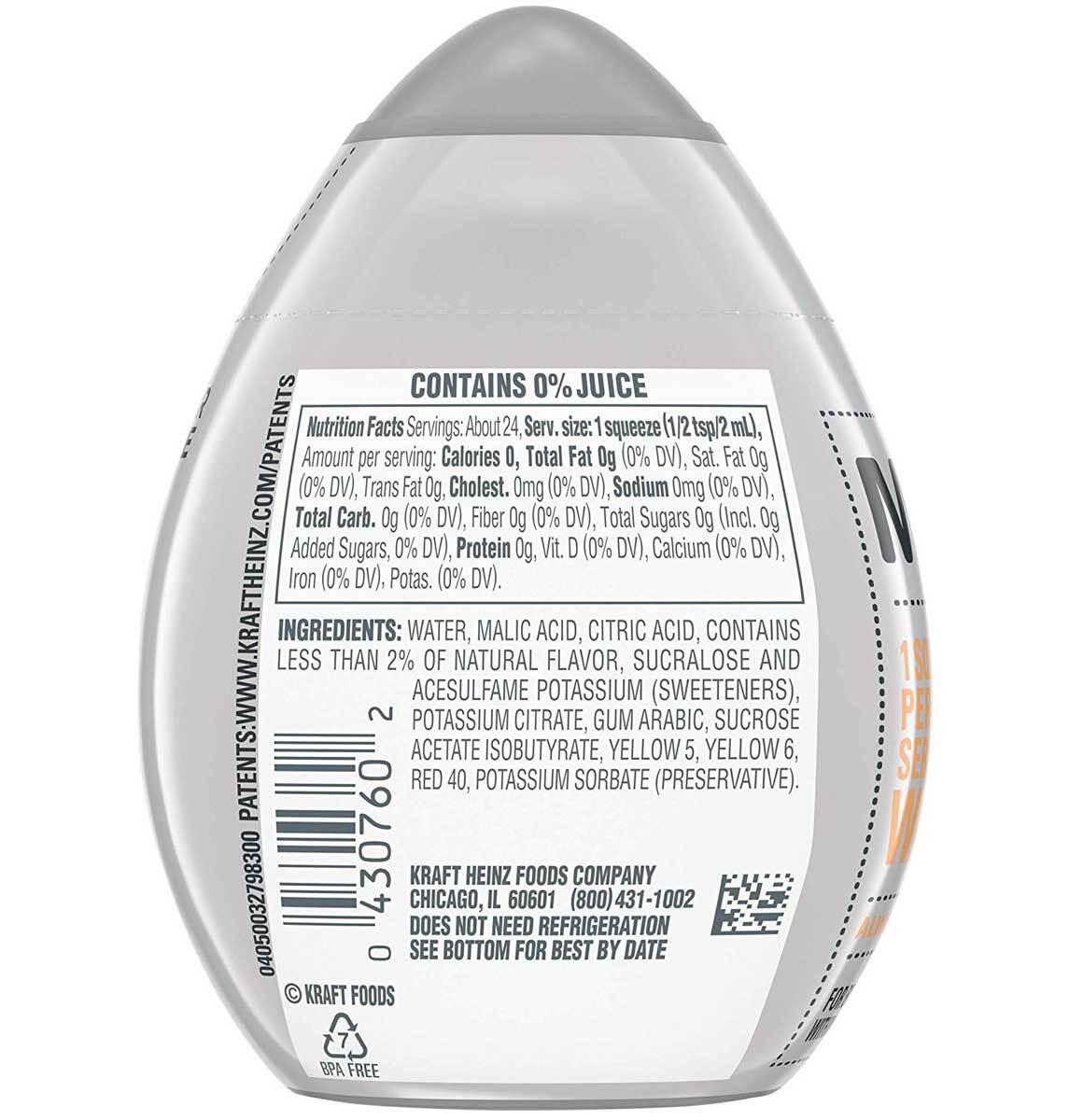 MiO Water Enhancer Mango Peach - 1.62 Oz - Pack of 12