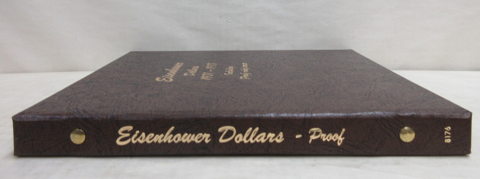 Dansco Coin Album #8176 Eisenhower Ike Dollars 1971-1978 with Proofs (P D & S)