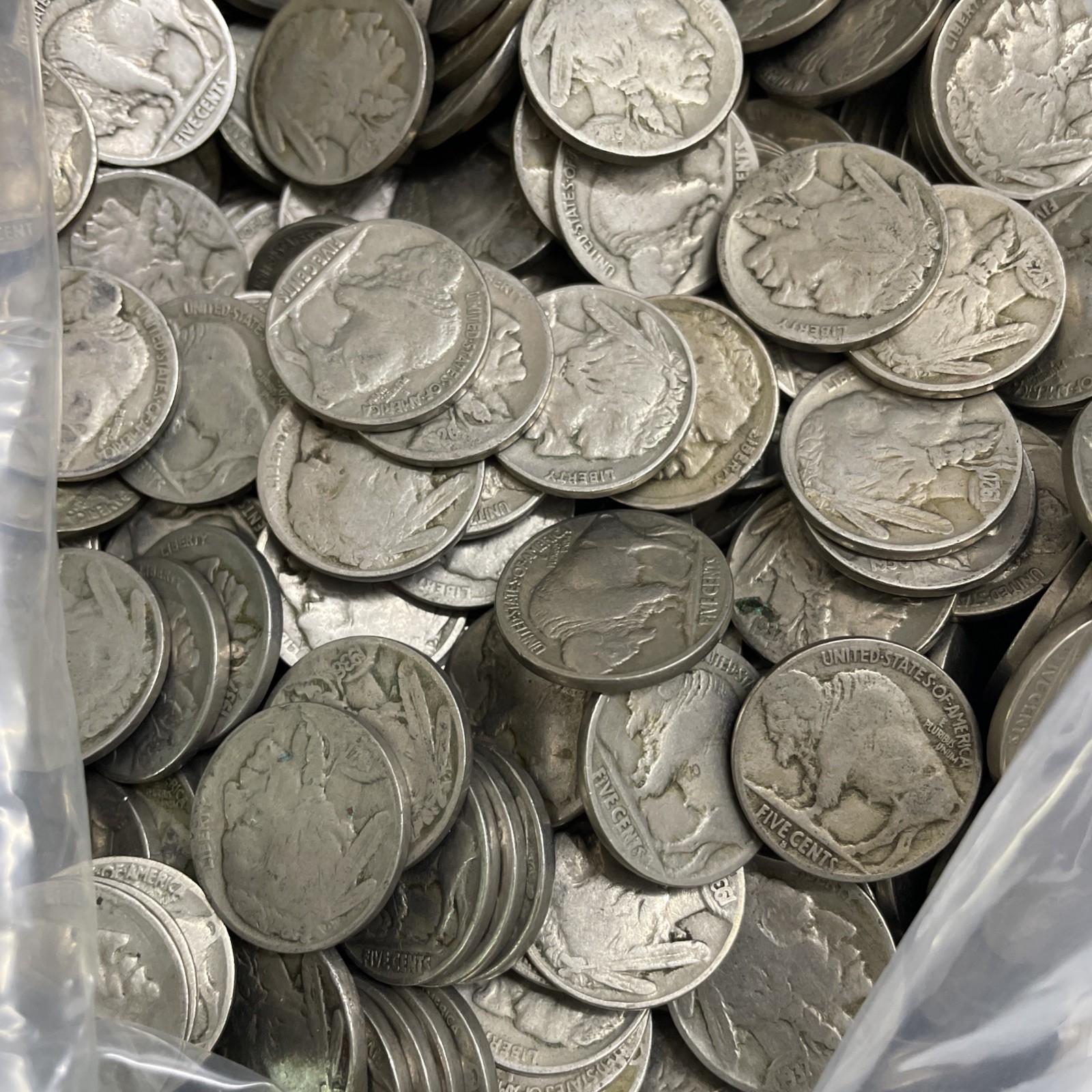 Buffalo 🦬 Indian Nickel 5c Roll 40 Coins Full Date Coins