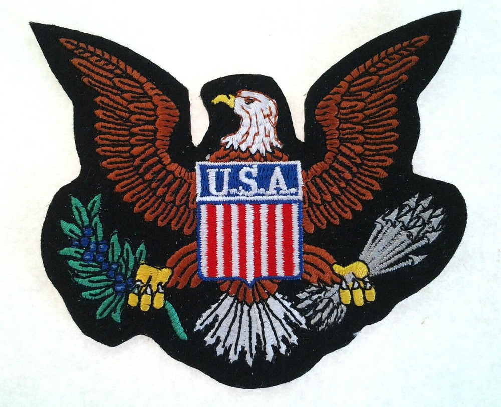 USA EAGLE (4-1/2") Military Patch PM5253 EE